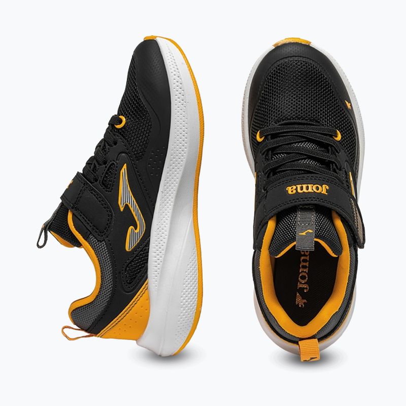 Încălțăminte de alergare pentru copii Joma Ferro Jr black/orange 5