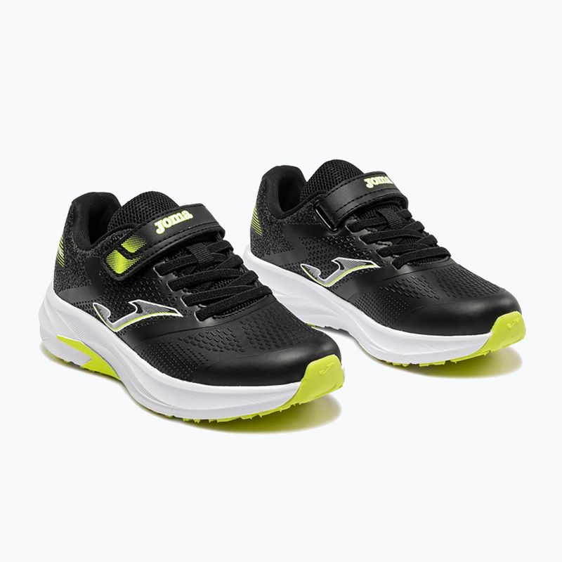 Încălțăminte de alergare pentru copii Joma Speed Jr black/green 2
