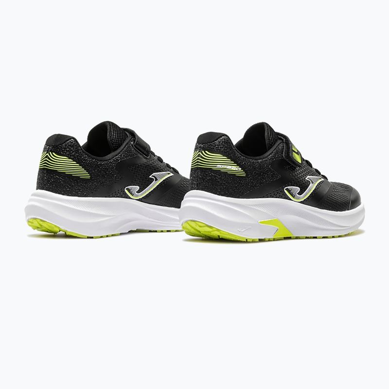 Încălțăminte de alergare pentru copii Joma Speed Jr black/green 3