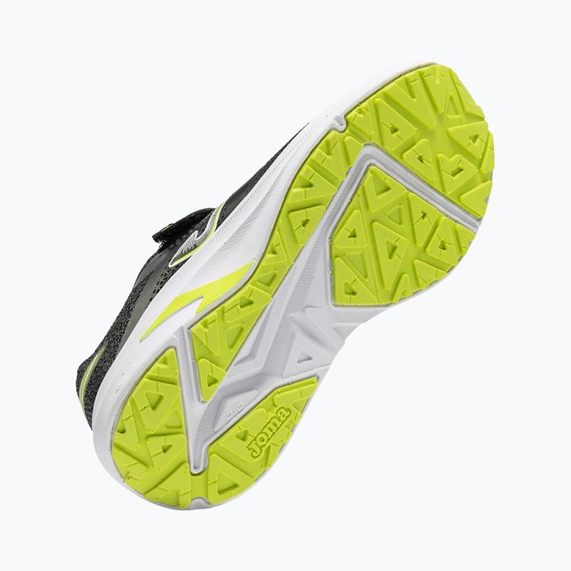 Încălțăminte de alergare pentru copii Joma Speed Jr black/green 5