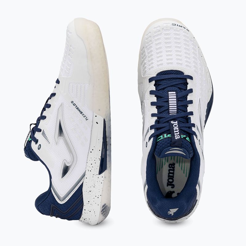 Încălțăminte de tenis pentru bărbați Joma Rapid AC white 4