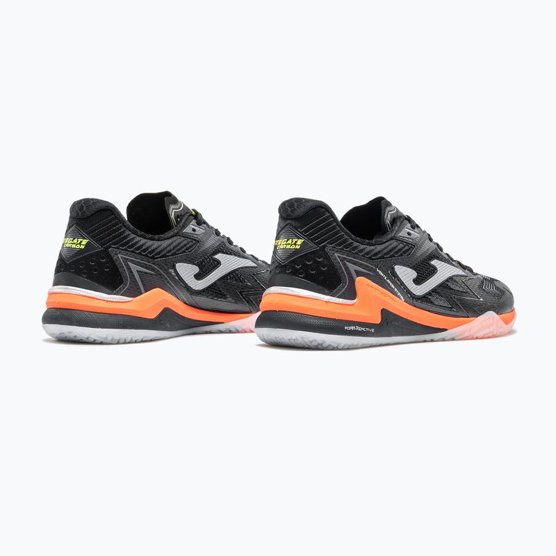 Încălțăminte de fotbal pentru bărbați Joma Regate Carbon Indoor black 3