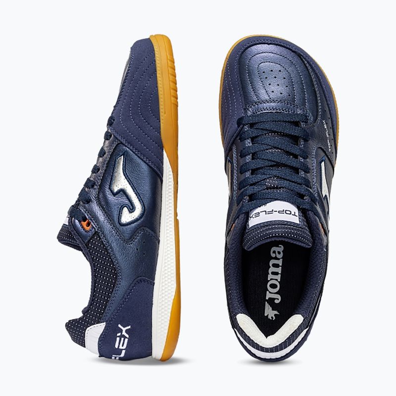 Încălțăminte de fotbal pentru bărbați Joma Top Flex Foot Shape Indoor navy blue 5