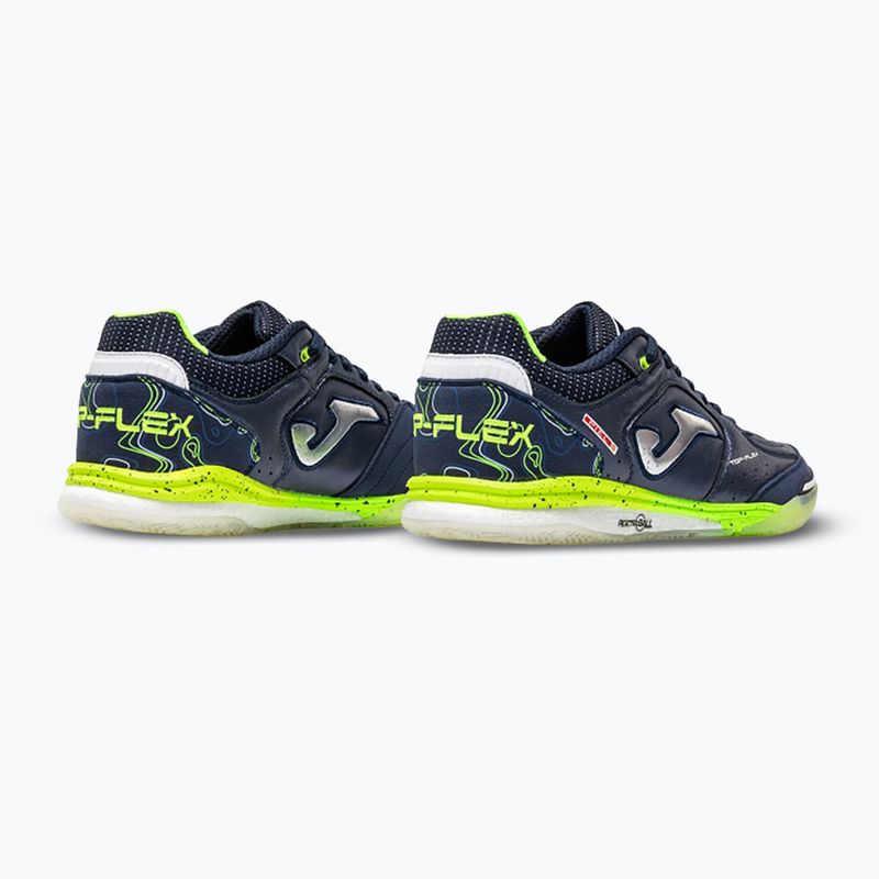 Încălțăminte de fotbal pentru bărbați Joma Top Flex Rebound Indoor navy blue 3