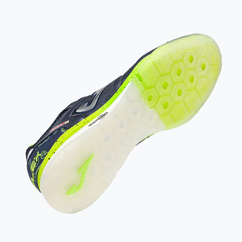 Încălțăminte de fotbal pentru bărbați Joma Top Flex Rebound Indoor navy blue 5