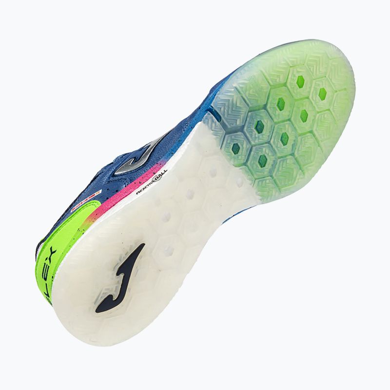 Încălțăminte de fotbal pentru bărbați Joma Top Flex Rebound Indoor royal blue 5