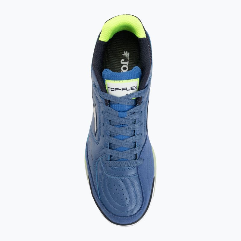 Încălțăminte de fotbal pentru bărbați Joma Top Flex Rebound Indoor royal blue 5