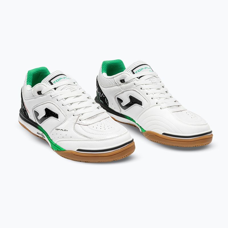 Încălțăminte de fotbal pentru bărbați Joma Top Flex Rebound Indoor white 2