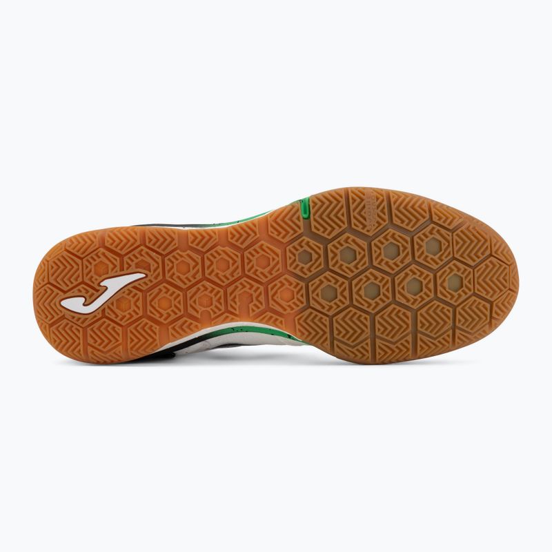 Încălțăminte de fotbal pentru bărbați Joma Top Flex Rebound Indoor white 4
