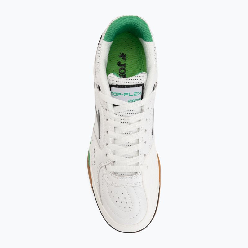 Încălțăminte de fotbal pentru bărbați Joma Top Flex Rebound Indoor white 5