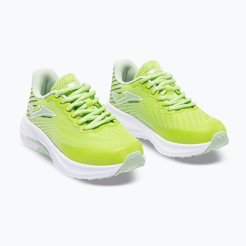 Încălțăminte de alergare pentru copii Joma Supercross Jr fluor green 2