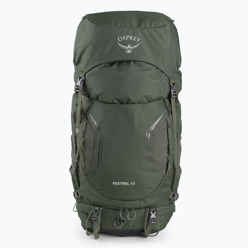 Rucsac de drumeție pentru bărbați Osprey Kestrel 68 verde 5-002-0-1