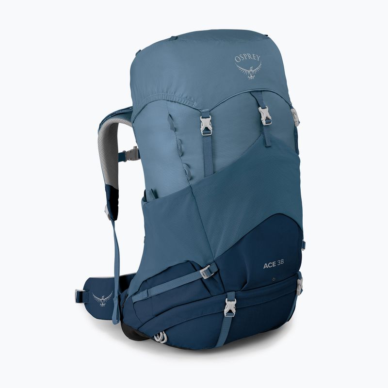 rucsac de trekking pentru copii Osprey Ace 38 l Blue Hills pentru copii 5