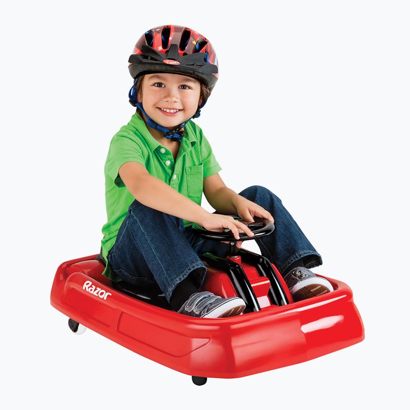 Gokart electric pentru copii Razor Lil' Crazy Cart red 6