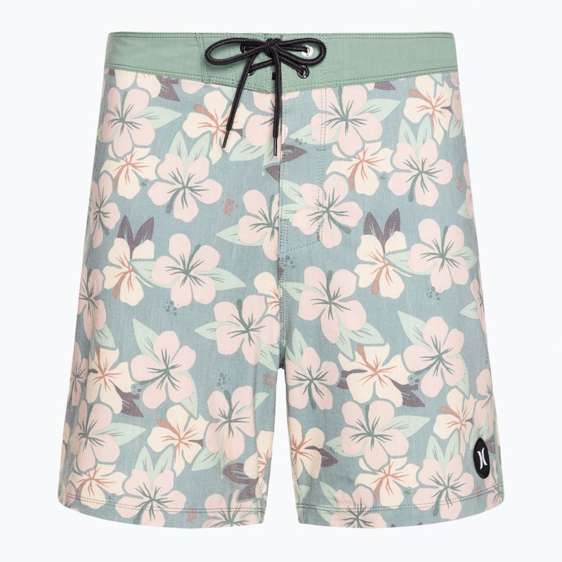 Șort de baie pentru bărbați Hurley Phantom Naturals Tailgate 18" cilantro