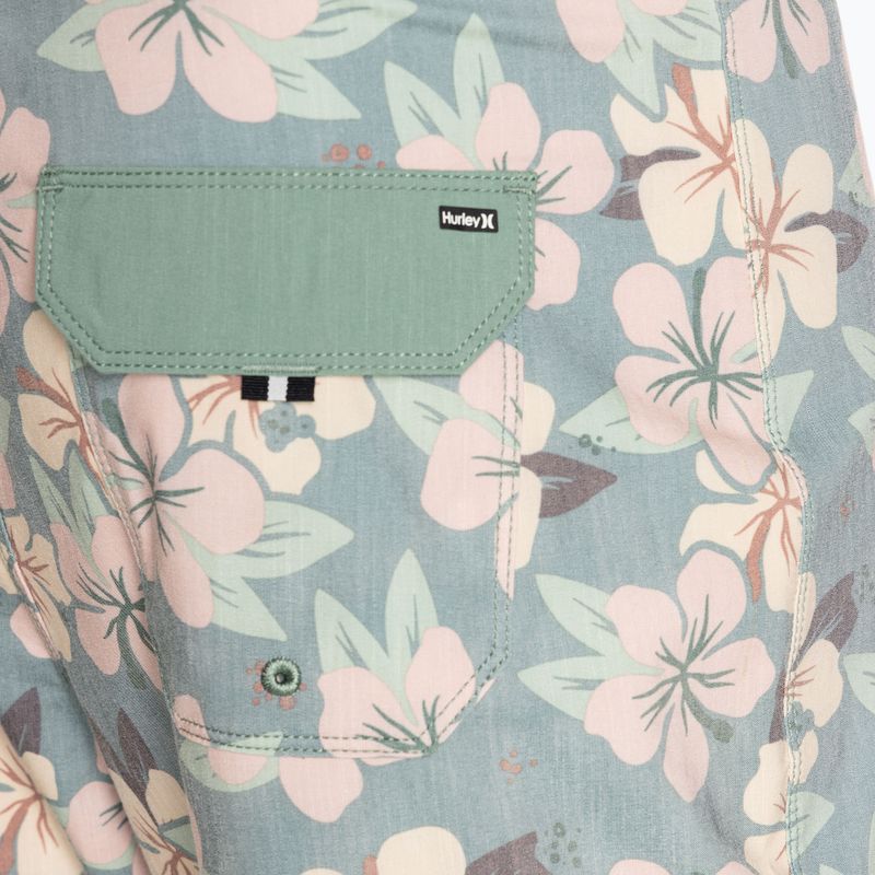 Șort de baie pentru bărbați Hurley Phantom Naturals Tailgate 18" cilantro 4