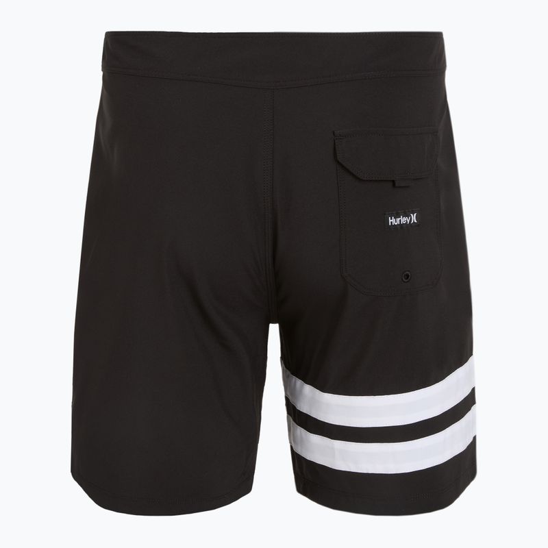 Șort de înot pentru bărbați Hurley Block Party 18" black 2