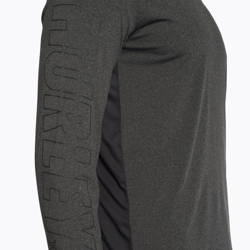 Longsleeve pentru bărbați  Hurley H2O-Dri Easton black heather 3