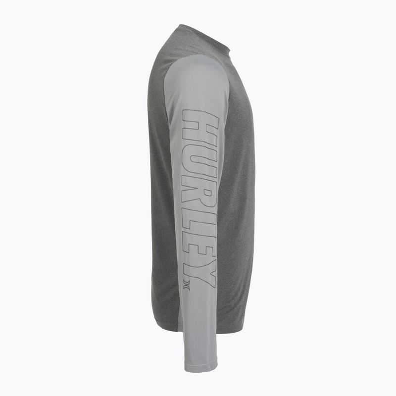 Longsleeve pentru bărbați  Hurley H2O-Dri Easton ion grey heather 3
