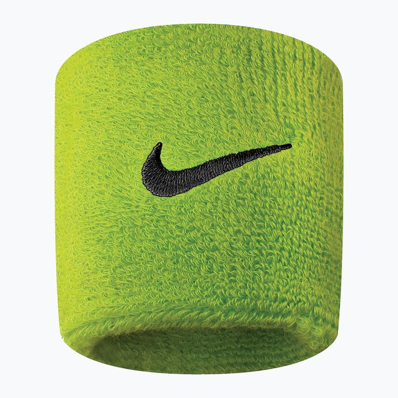 Manșete pentru încheietură  Nike Swoosh Wristbands 2 buc. atomic green/black