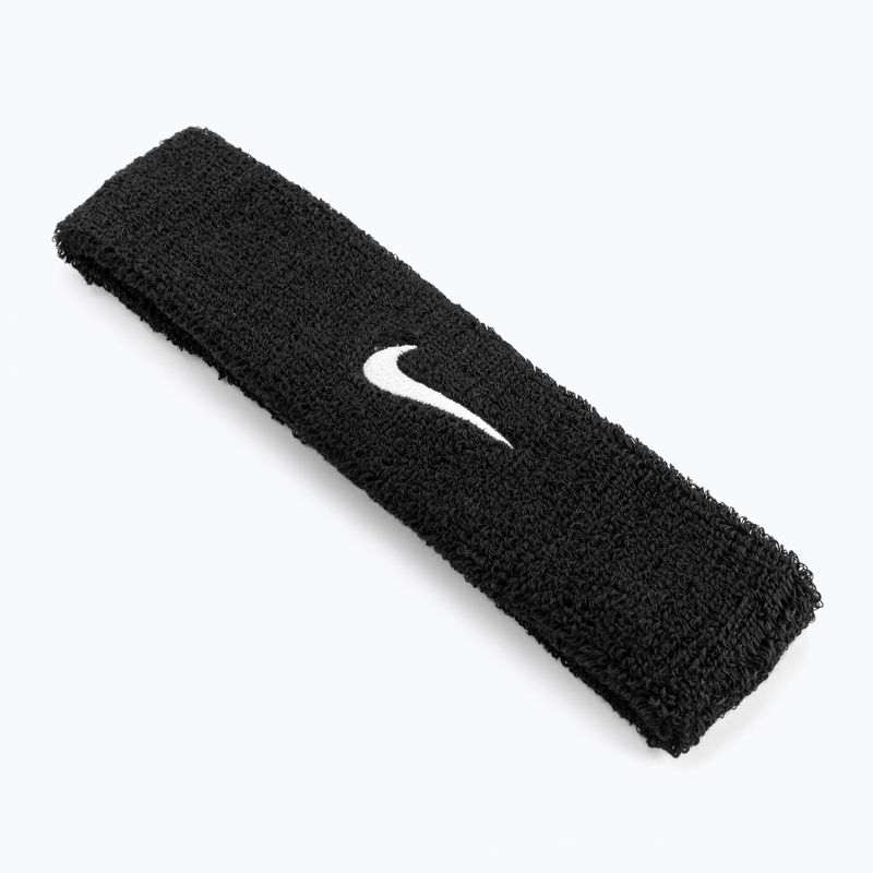 Bandă de cap Nike Swoosh negru NNN07-010