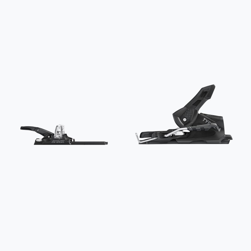 Legături de schi HEAD Attack Hybrid 11 MN/PT solid black/silver 4