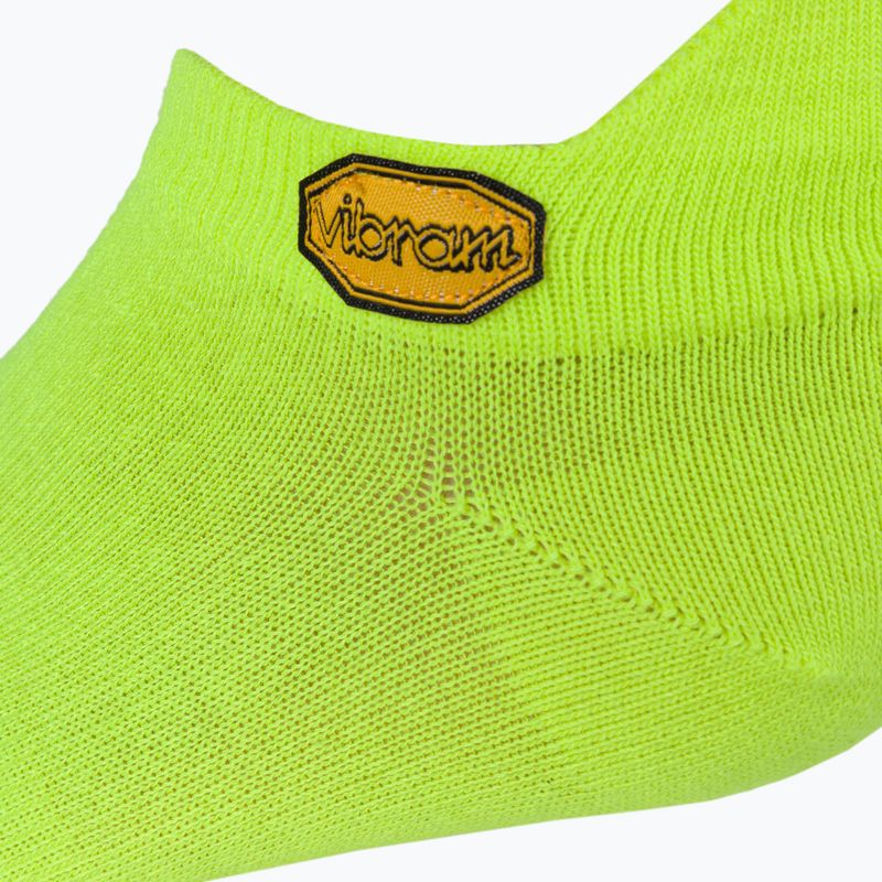 Șosete Vibram Fivefingers Athletic No-Show galben S18N02 3