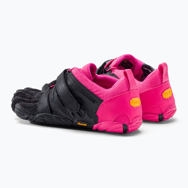 Pantofi de antrenament pentru femei Vibram Fivefingers V-Train 2.0 negru/roz 20W770336 3