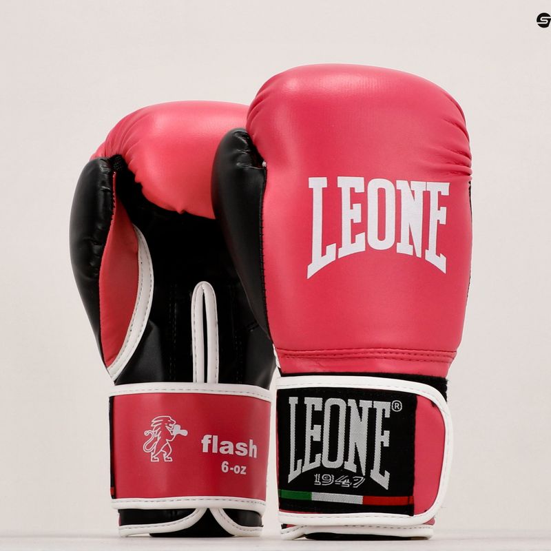 LEONE mănuși de box pentru copii 1947 Flash fuxia