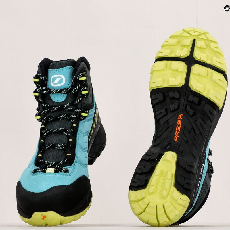 Cizme de trekking pentru femei SCARPA Rush TRK GTX ceramic/sunny lime 19