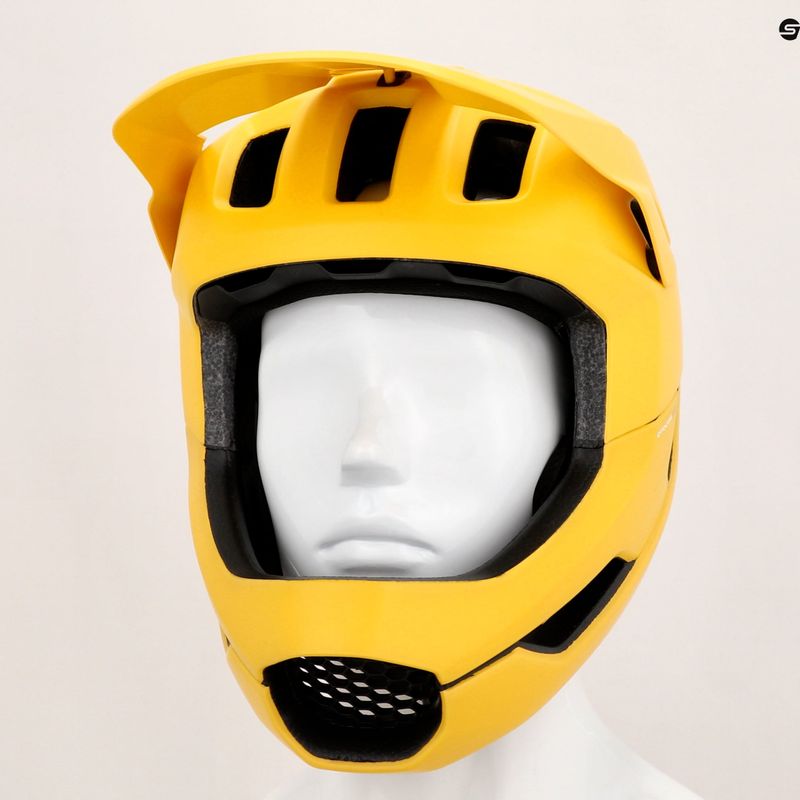 Cască de bicicletă POC Otocon Race MIPS aventurine yellow matt 14