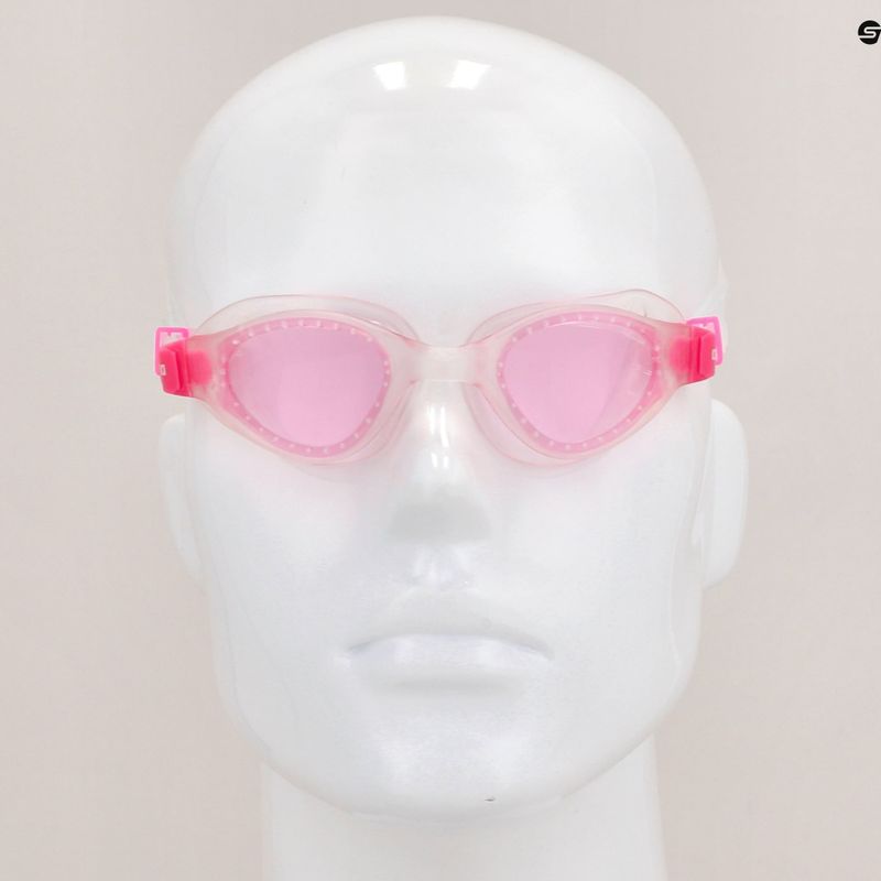 Ochelari de înot pentru copii Arena Cruiser Evo fuchsia/clear/clear 002510/910 9