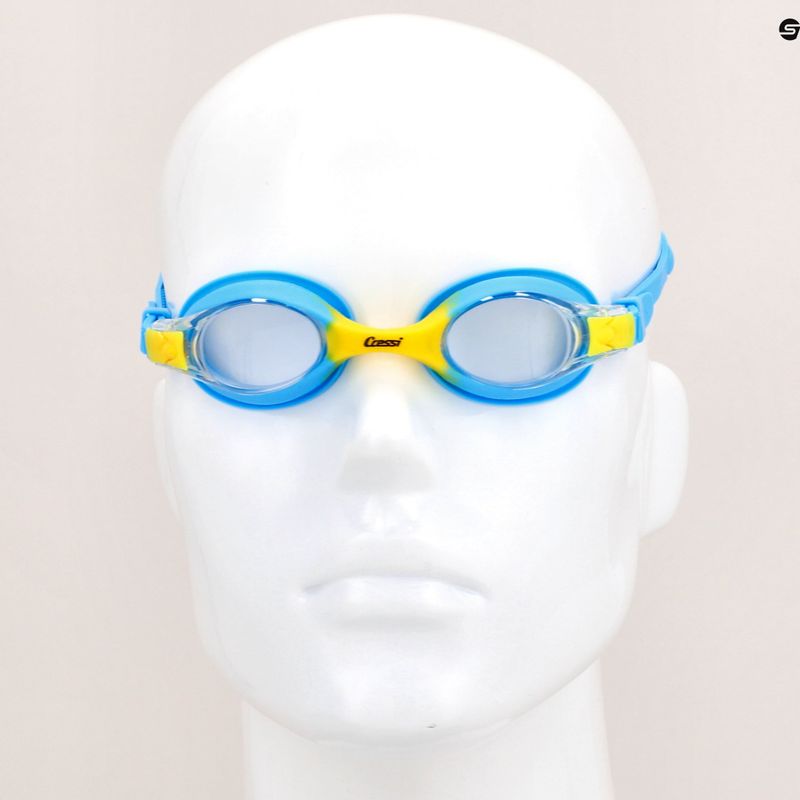 Ochelari de înot pentru copii Cressi Dolphin 2.0 galben USG010203B 7