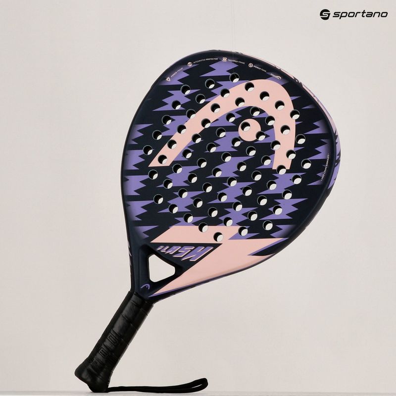 Rachetă de padel HEAD Flash negru/roz 228272 12