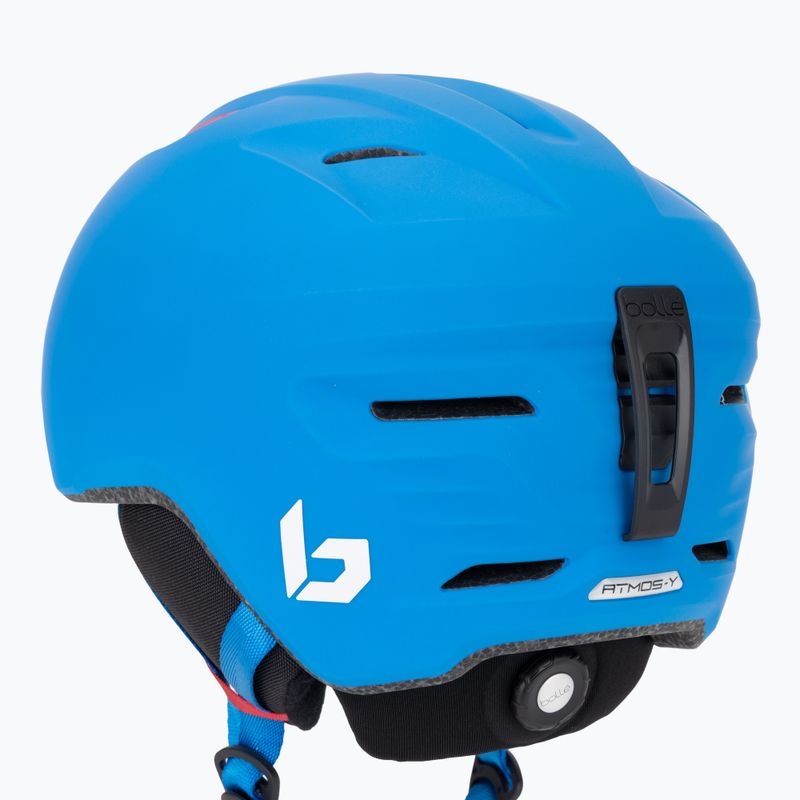 Cască de schi pentru copii Bollé Atmos Youth race blue matte 8