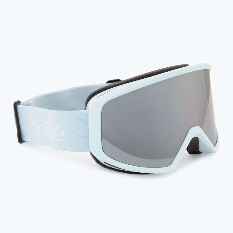 Ochelari de schi Bollé Bedrock Plus powder blue matte/black chrome