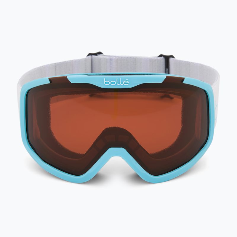 Ochelari de schi pentru copii Bollé Rocket blue& white matte/ rosy bronze 2
