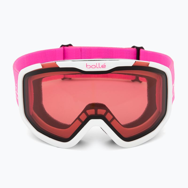 Ochelari de schi pentru copii Bollé Rocket white& pink matte/ vermillon 2