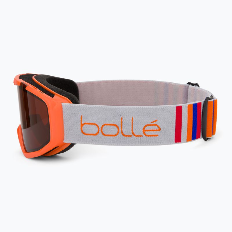Ochelari de schi pentru copii Bollé Rocket orange matte/ rosy bronze 4