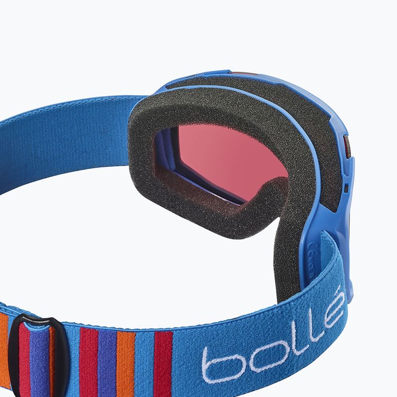 Ochelari de schi pentru copii Bollé Rocket race blue matte/ vermillon 2