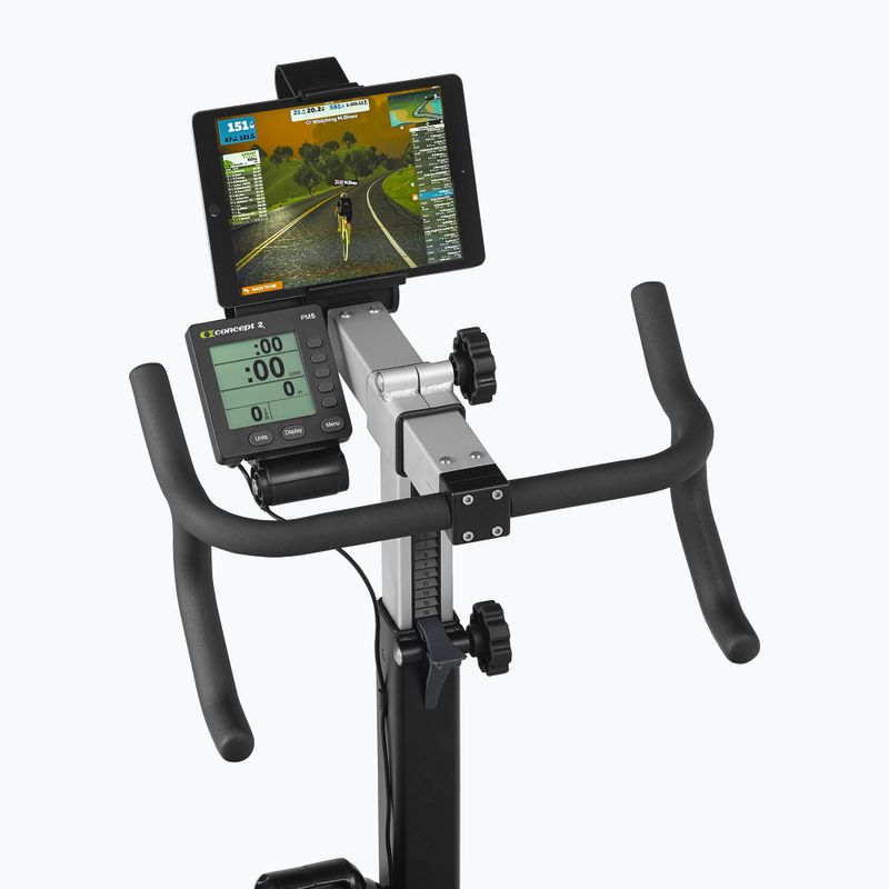 Bicicletă cu rezistență pe aer Concept2 BikeERG black 8