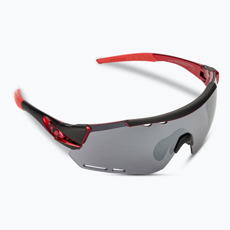Ochelari de ciclism Tifosi Alliant 3 negru roșu/frumos/roșu/roșu transparent 2