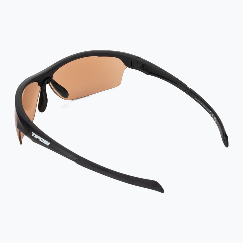 Ochelari de soare Tifosi Intense matte black/ac red 2