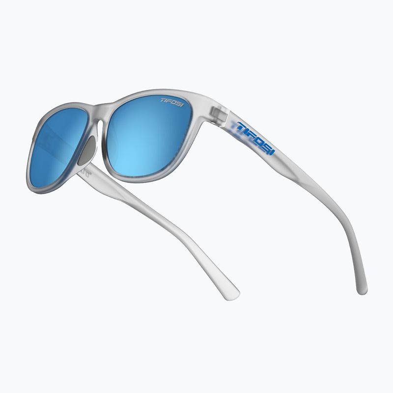 Ochelari de soare Tifosi Swank Clarion Polarized satin clear/clarion blue 4