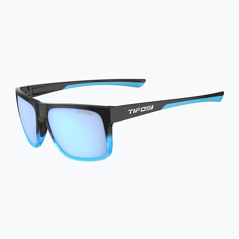 Ochelari de soare Tifosi Swick onyx/blue fade/smoke bright blue