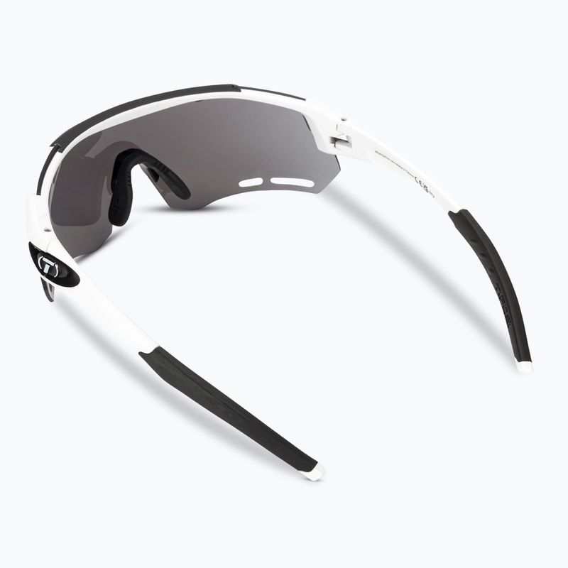 Ochelari de ciclism Tifosi Alliant 3 alb-negru/frumos/roșu/roșu/clară 3