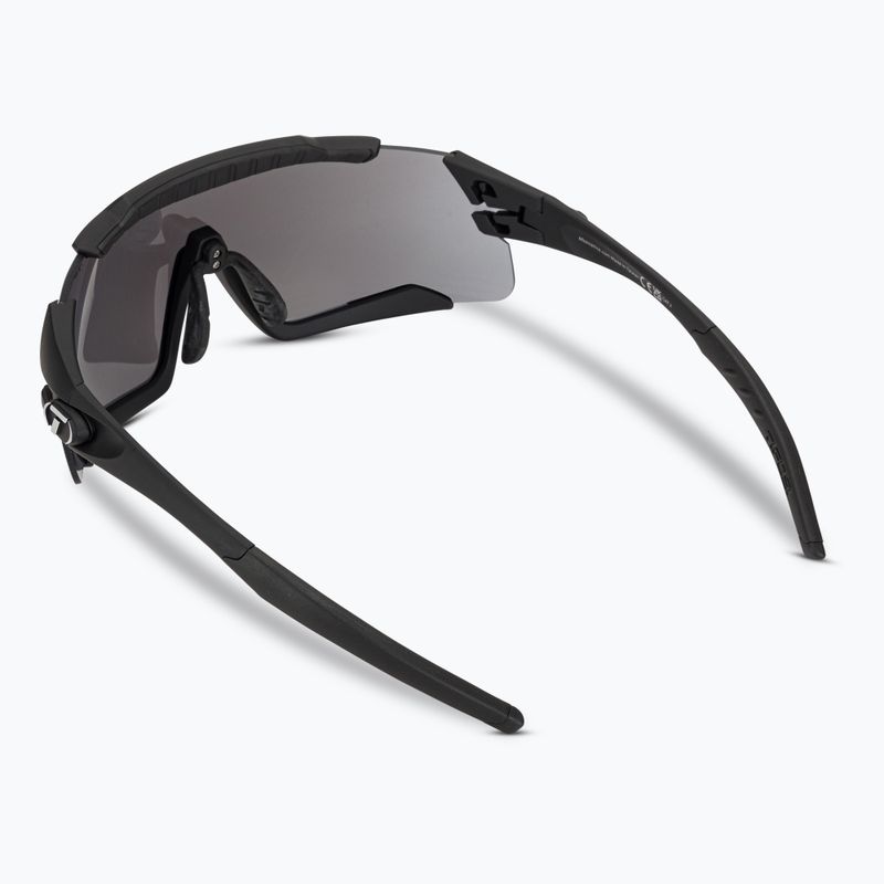 Ochelari de ciclism Tifosi Aethon 3 negru mat/frumos/roșu/roșu/negru transparent 3
