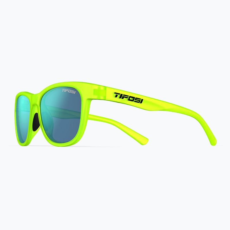 Ochelari de soare Tifosi Swank satin electric green/smoke bright blue 4