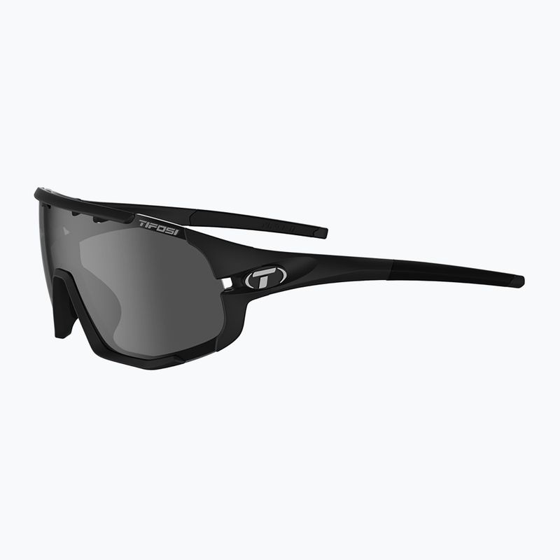 Ochelari de ciclism Tifosi Sledge negru mat/negru/frumos/roșu/roșu transparent 5