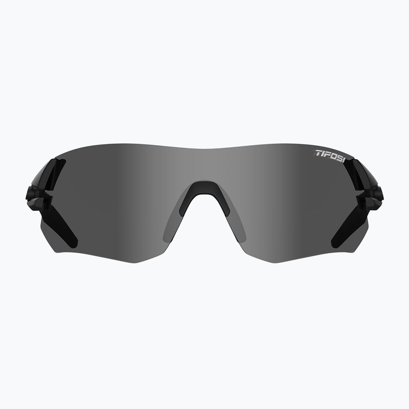 Ochelari de ciclism Tifosi Tsali negru mat/fum/roșu/roșu/negru transparent 8